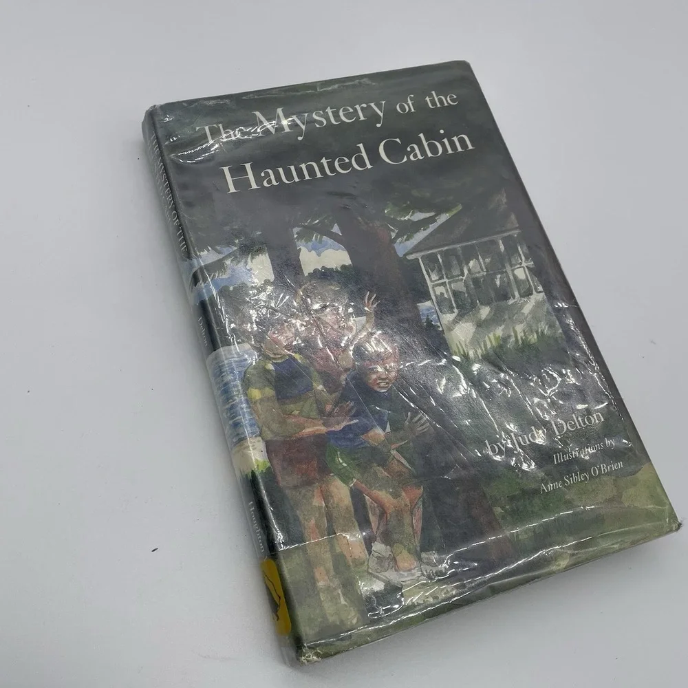 MYSTERY OF HAUNTED CABIN CL - Hardcover By Delton, Judy